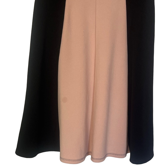 Black and Pink Lace Color Block Dress | Sz 10 - Picture 3 of 7